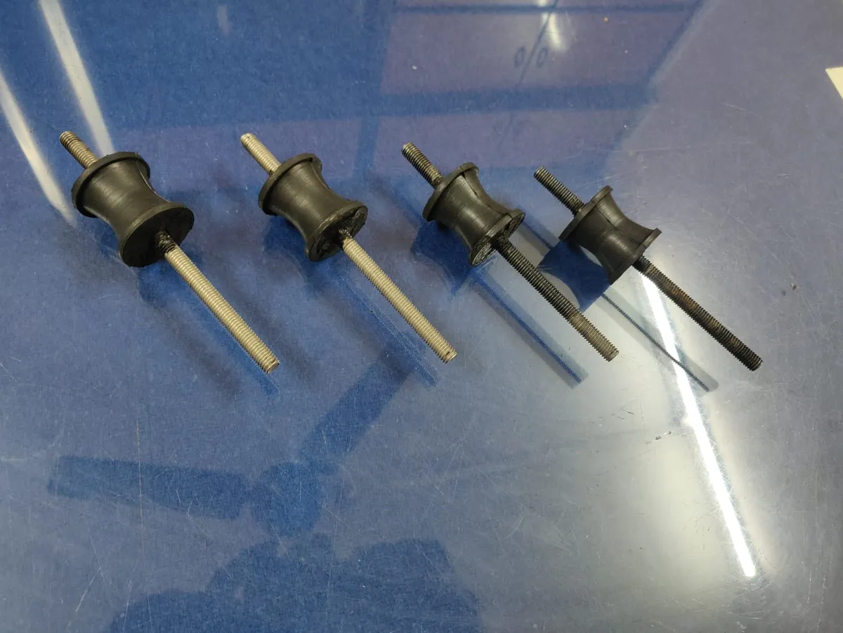 Rubber to Metal Bonded Male/ Female Isolator